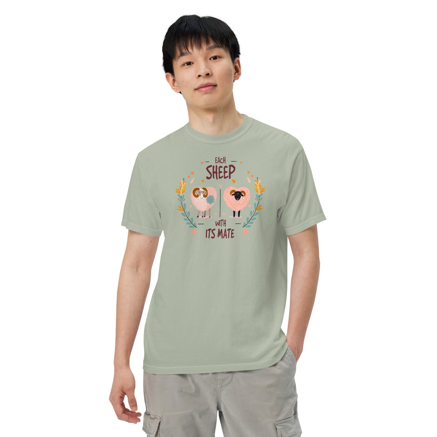Comfort Unisex T-shirt C - Each sheep with its mate