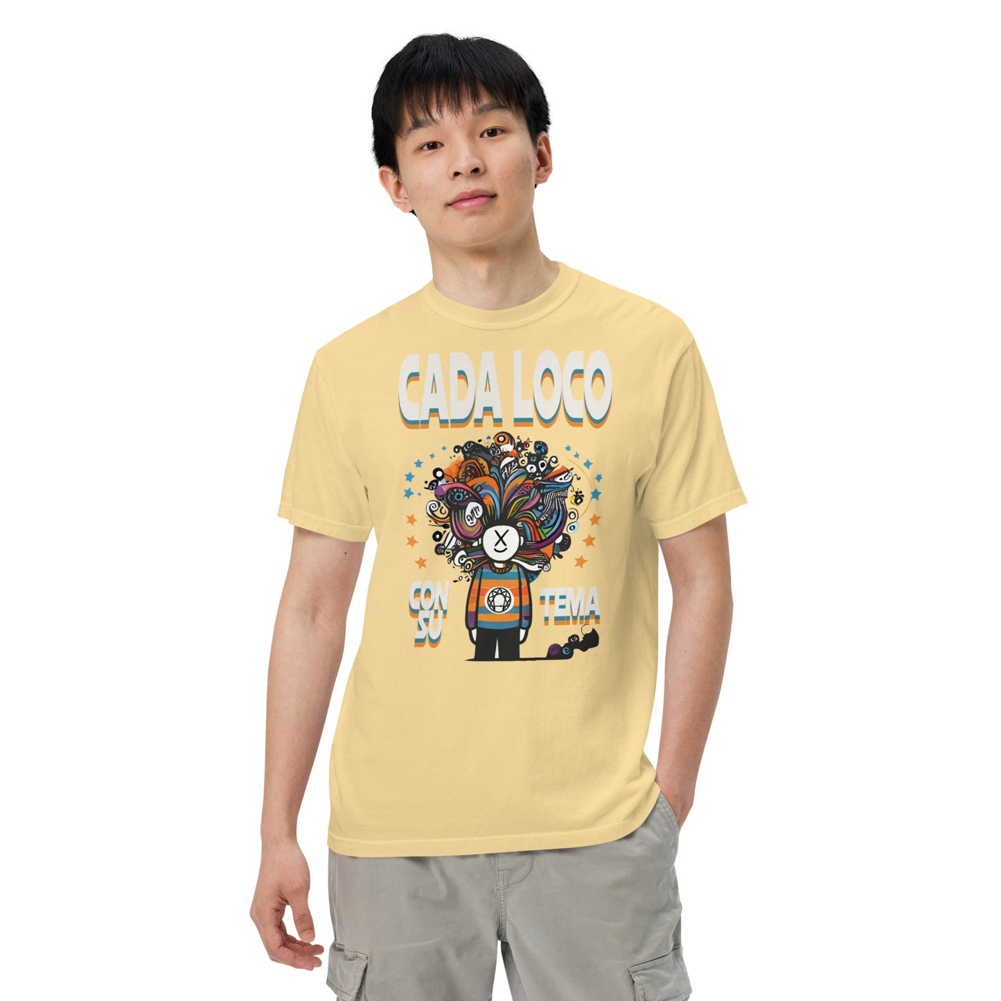 Camiseta Confort Unisex - Cada loco con su tema