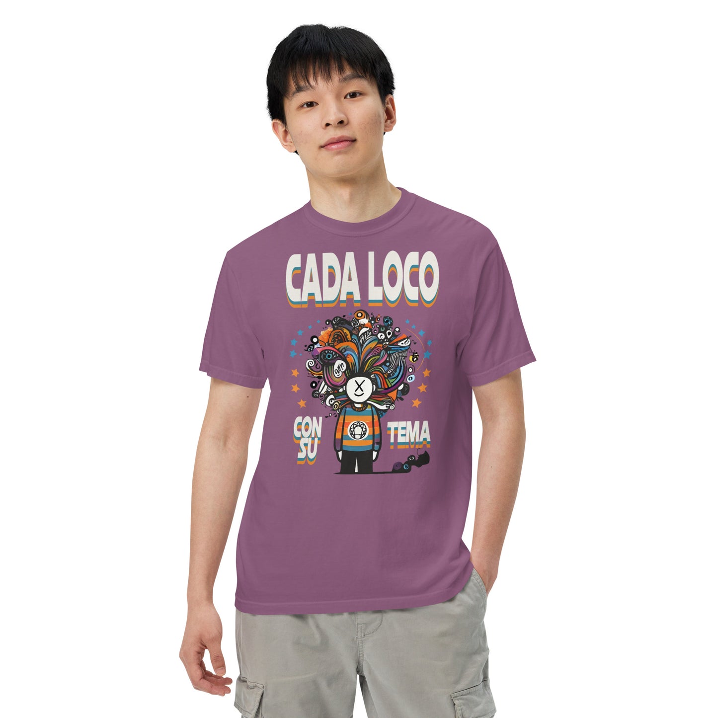 Camiseta Confort Unisex - Cada loco con su tema