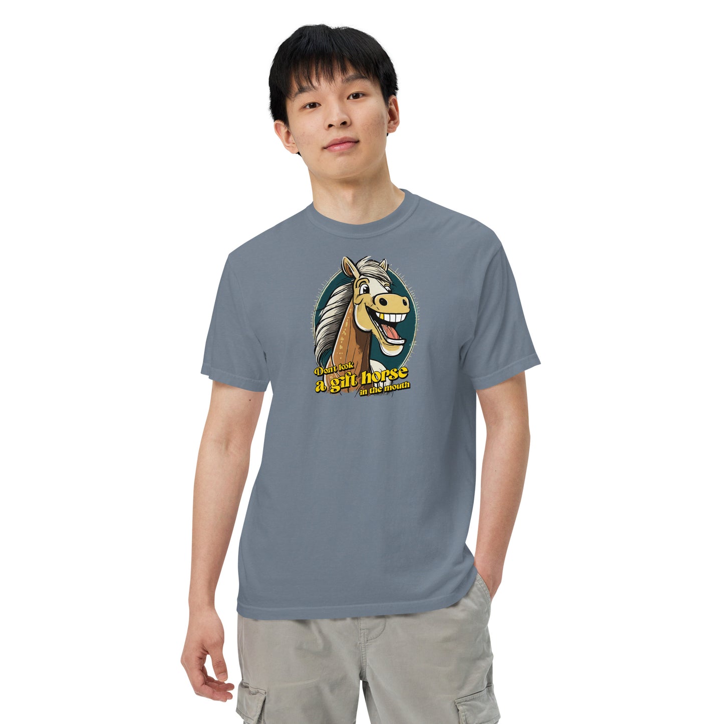 Comfort Unisex T-shirt A - Don't look a gift horse in the mouth