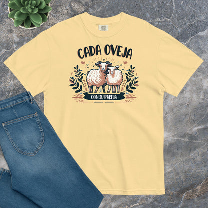 Camiseta Confort Unisex E - Cada oveja con su pareja