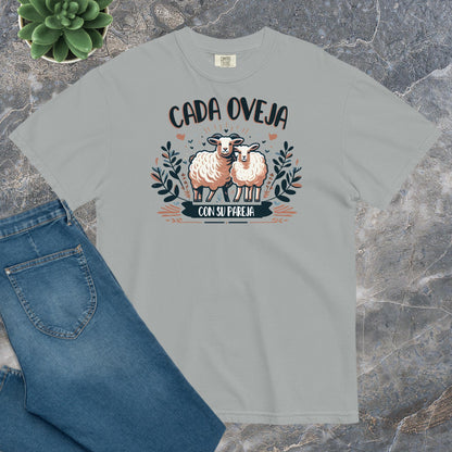 Camiseta Confort Unisex E - Cada oveja con su pareja