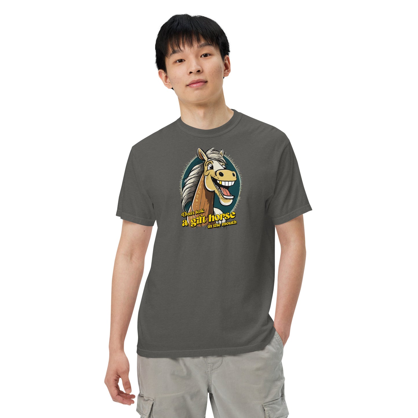 Comfort Unisex T-shirt A - Don't look a gift horse in the mouth