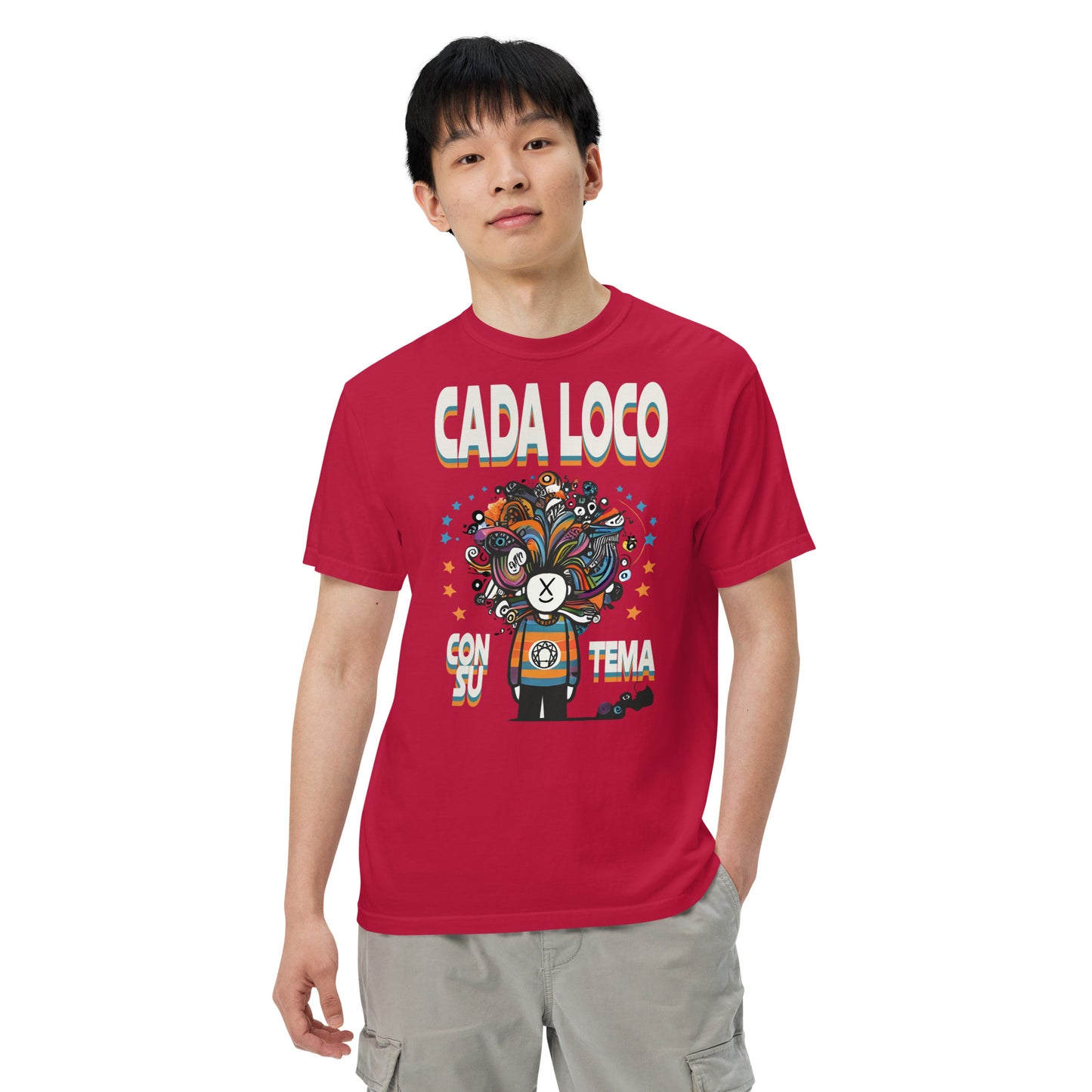 Camiseta Confort Unisex - Cada loco con su tema