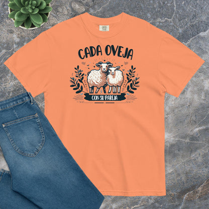 Camiseta Confort Unisex E - Cada oveja con su pareja