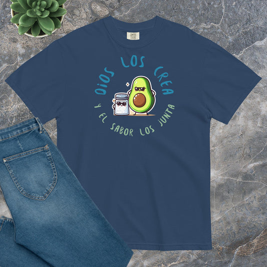 Camiseta Confort Unisex A - Dios los crea y el sabor los junta